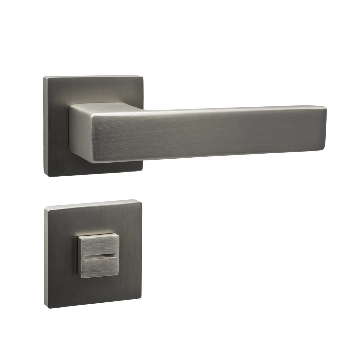 COBRA Rozetové dveřní kování GYES-S WC matný nikl