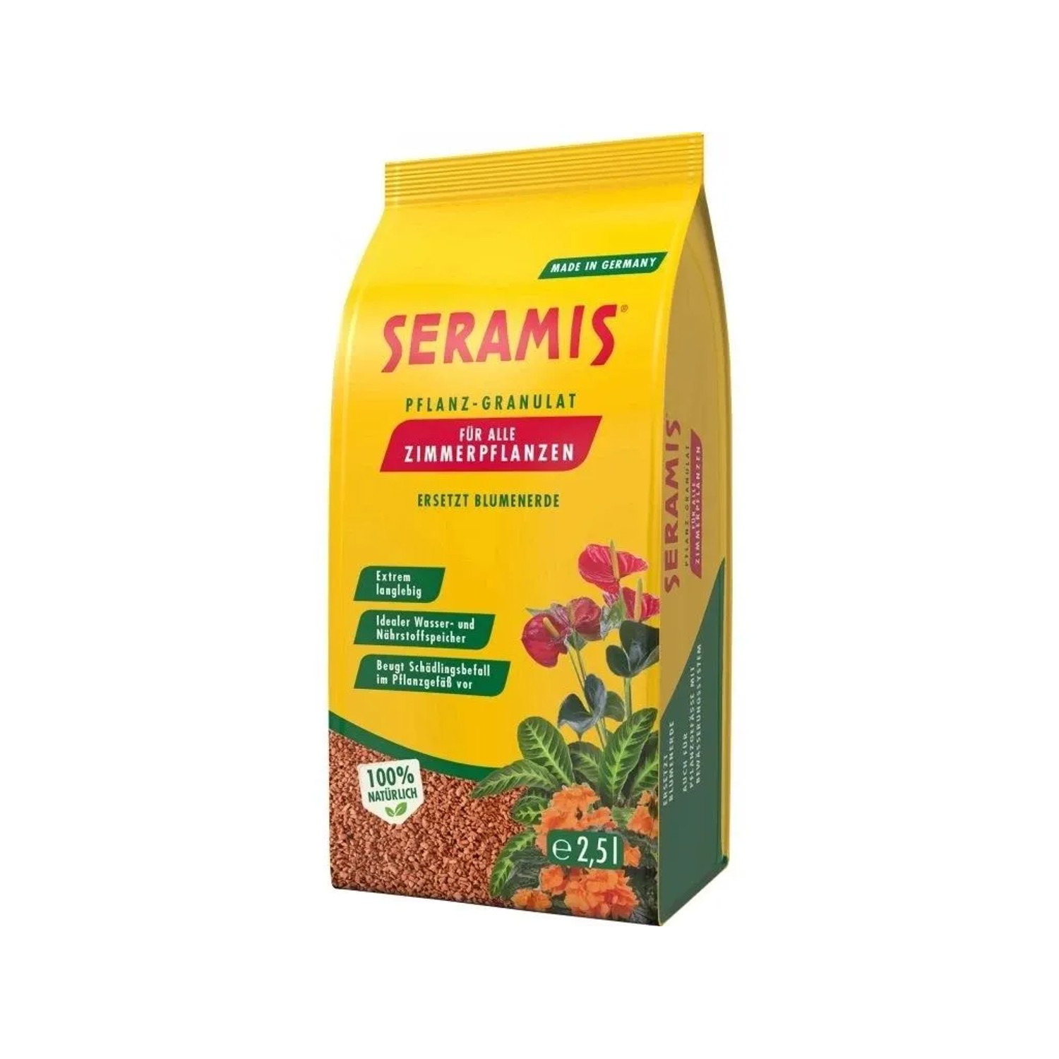 SERAMIS Jílový granulát pro pokojové rostliny 2,5 l