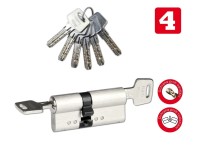 Richter Czech EURO XSTAR Bezpečnostní vložka 30/35BSZ, 6 klíčů, matný nikl