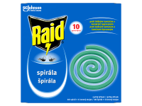 Raid Insekticidní spirála proti komárům, 10 ks