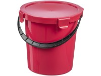 Kbelík s víkem Berry 5 l plastový mix barev