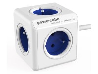 allocacoc Rozbočovací kostka PowerCube Extended, 5 zásuvek + kabel 1,5 m, modrá allocacoc Rozbočovací kostka PowerCube Extended, 5 zásuvek + kabel 1,5 m, modrá