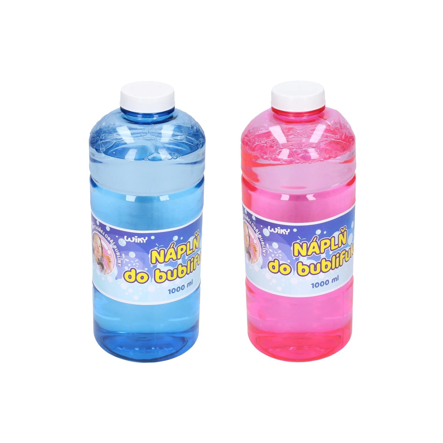 Wiky Náplň do bublifuku, různé druhy, 1 ks, 1 l