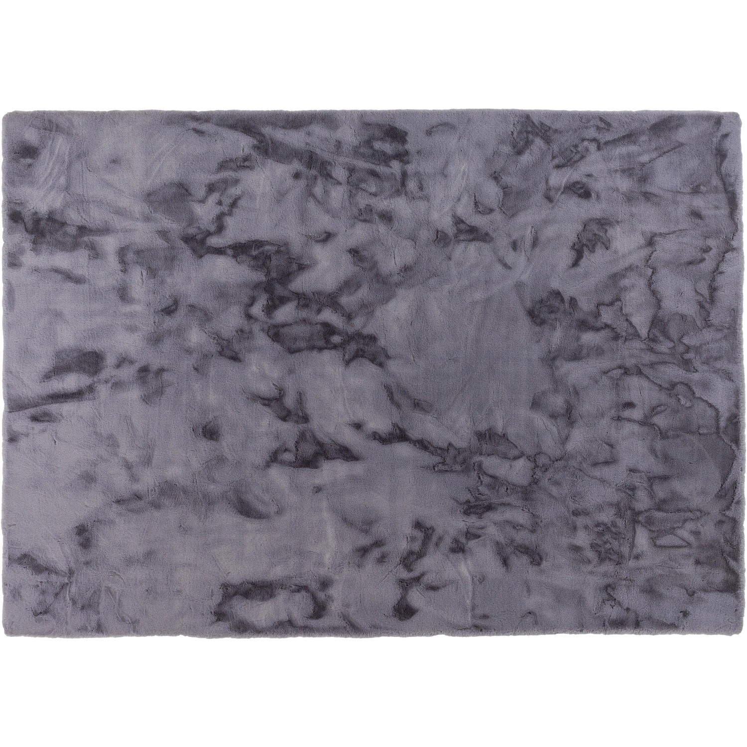 Schöner Wohnen Umělá kožešina Tender, antracitová, 80 x 150 cm