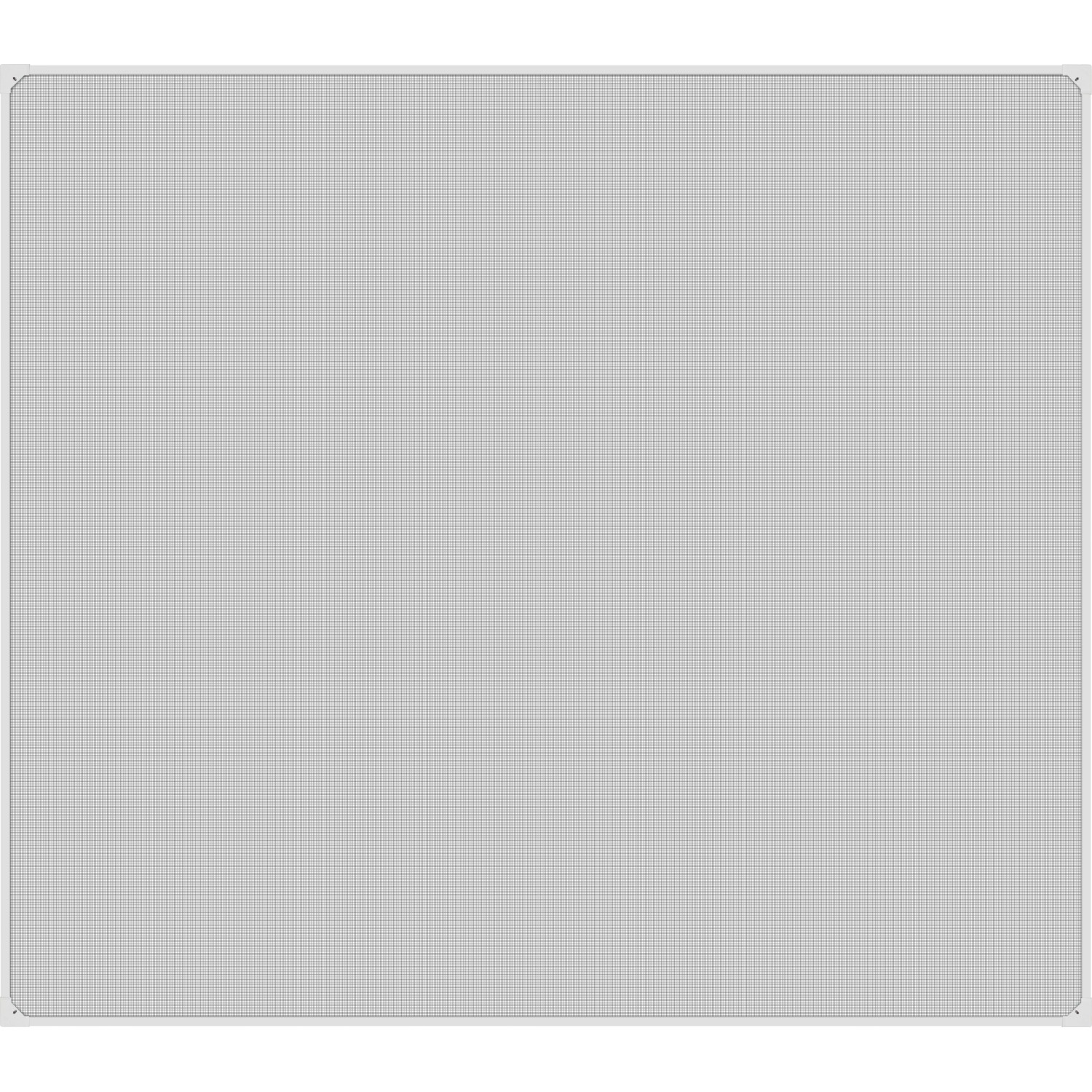 Ochranná síť proti hmyzu s magnetickým rámem na okna 110 x 130 cm bílá