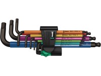 Wera Sada úhlových klíčů 950/9 Hex-Plus Multicolour 1 SB BlackLaser, 9dílná