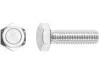 LUX-TOOLS Šroub se šestihrannou hlavou SW8 plný závit pozink M5 x 30 mm, 100 ks