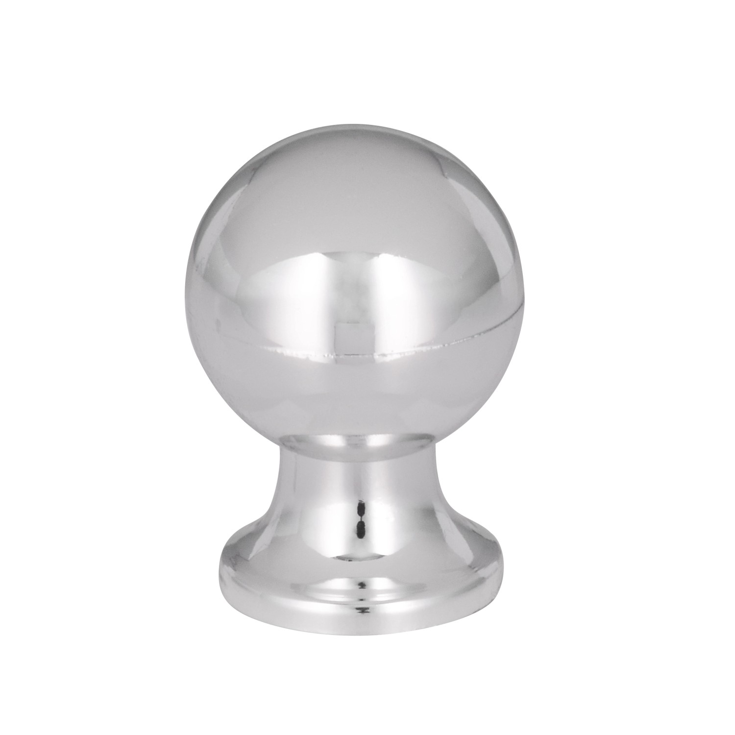 Siro Nábytková knopka SM009 plast kov efekt lesklý chrom 20 mm