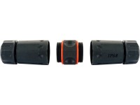 Schwaiger Venkovní síťový konektor CAT 6A, IP68, 2x RJ45