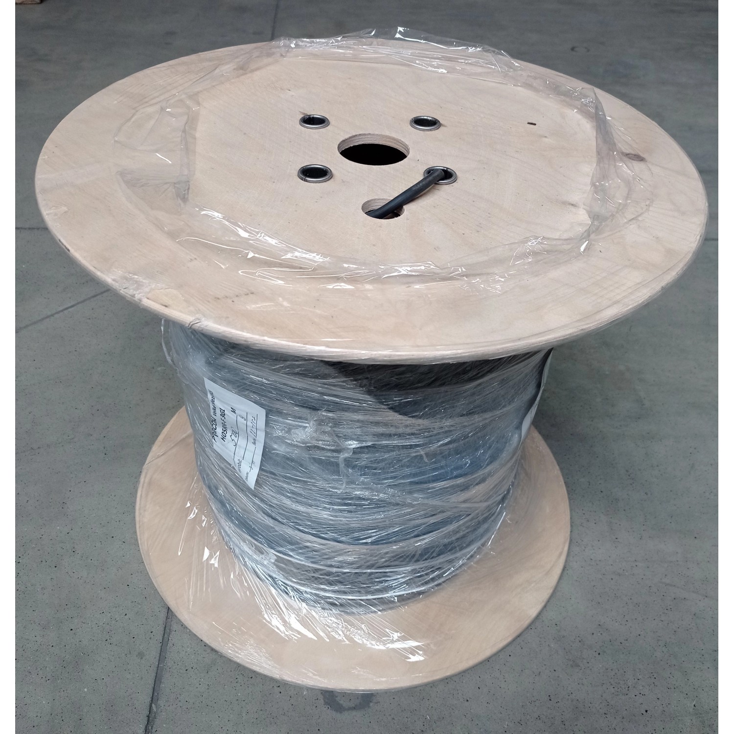 Gumový kabel H0RR-F, 3G černý, 3 x 1 mm - metráž