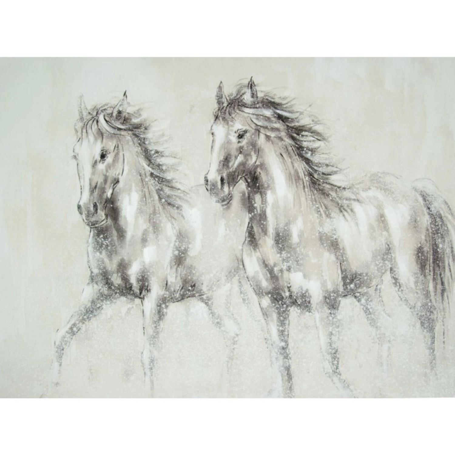 FALC Malovaný obraz koně, 90 x 120 cm