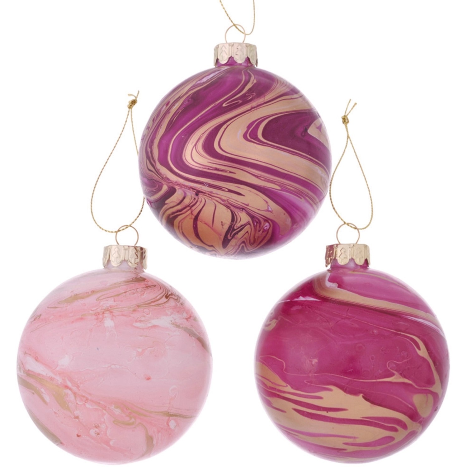 Boltze Home Vánoční koule Galia ve 3 provedeních