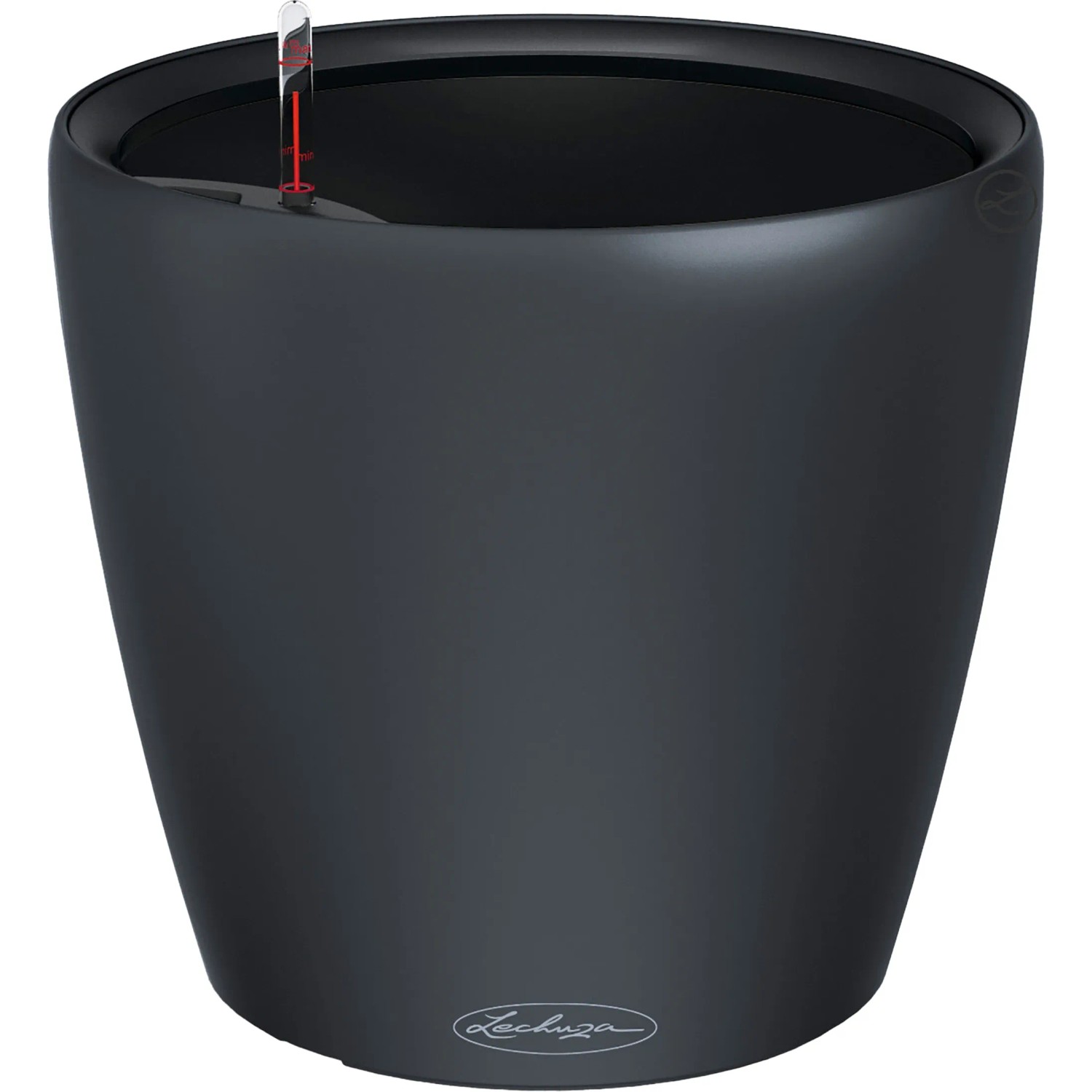 Lechuza Samozavlažovací květináč CLASSICO Color LS 28 břidlic.šedá pr. 28 x 26cm