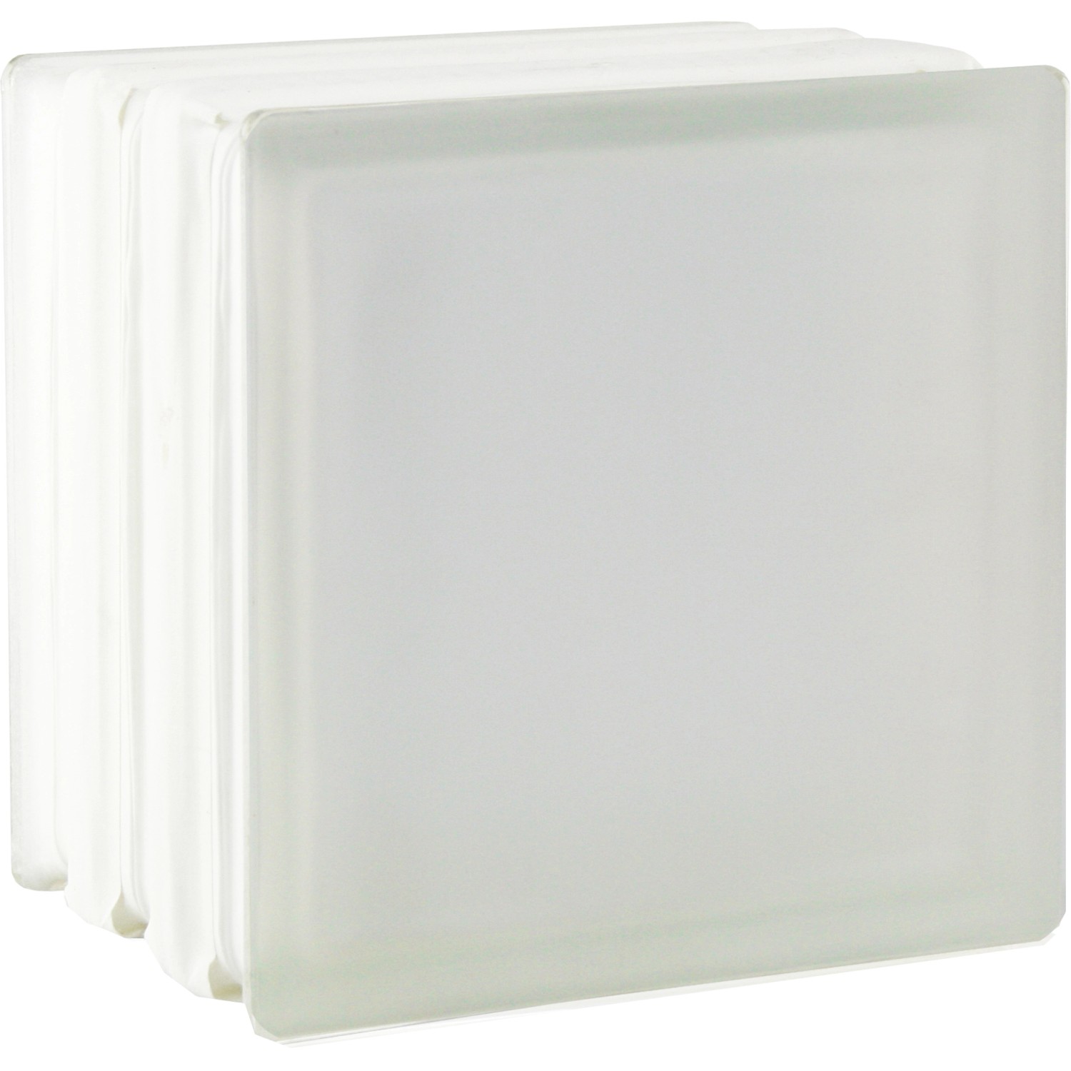 Fuchs Design Protipožární luxfera Clear View mléčné sklo, bílá, 19 x 19 x 15 cm