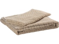 baliv Sada ručníků pro hosty, písková struktura rybí kosti, 2dílná, 30 x 50 cm