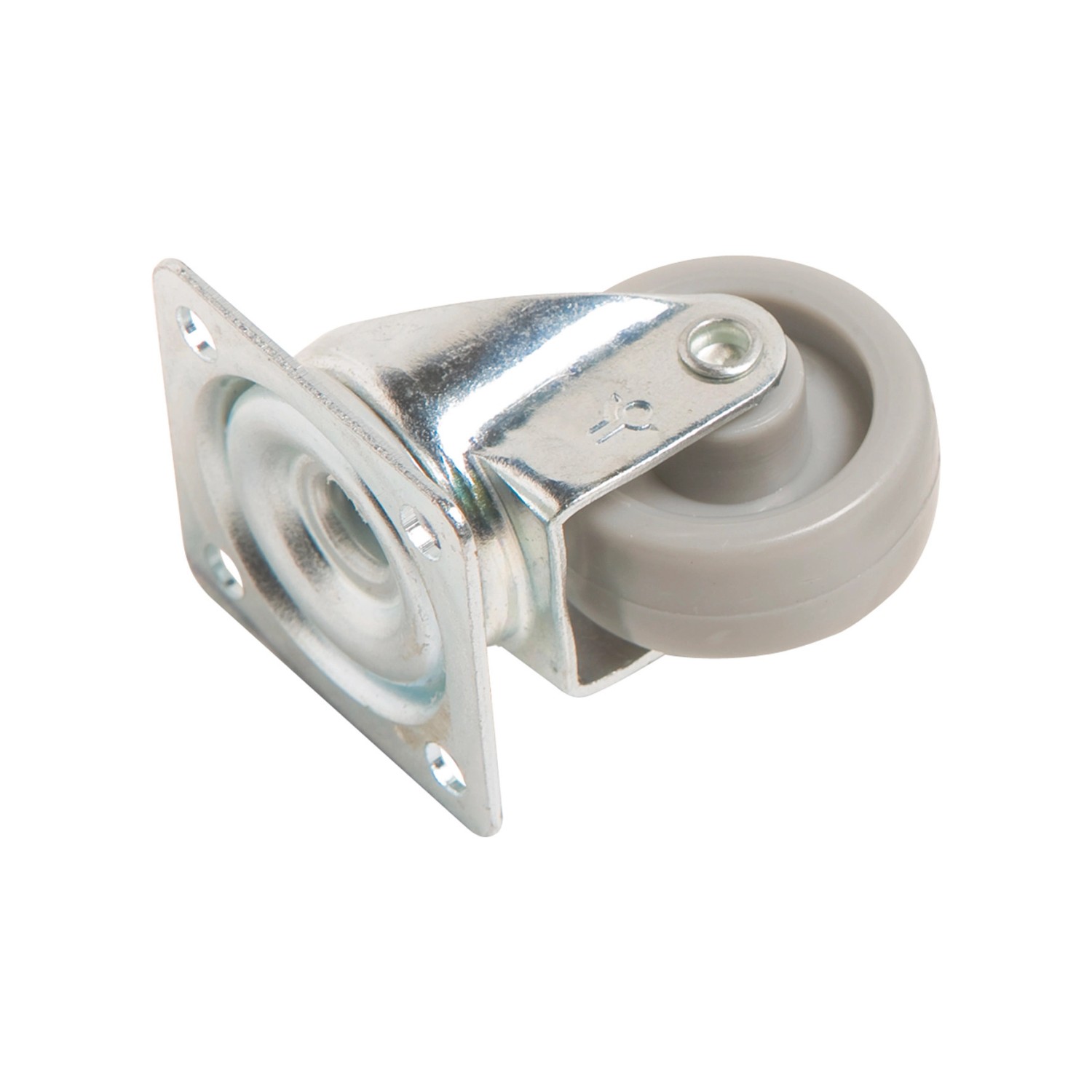 OBI Otočné nábytkové kolečko s destičkou a měkkou obručí průměr 36 mm 35 kg