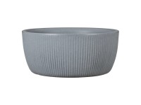 Scheurich Plastová miska na květiny Linetto Bowl Stony Grey pr. 28,6 x 12,6 cm
