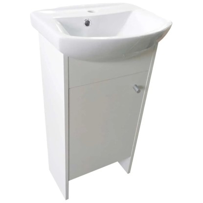 A-Interiéry Koupelnová skříňka s keramickým umyvadlem Pavla 45