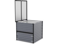 Vitavia Kompostér Tami žulový/černý 99 cm x 99 cm x 87 cm Vitavia Kompostér Tami žulový/černý 99 cm x 99 cm x 87 cm