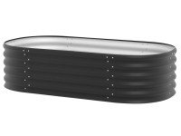 Vitavia Vyvýšený záhon Vita Basic 401 černá 40,1 x 82,1 x 162,1 cm