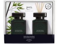 Ipuro Sada aroma difuzérů Essentials, Black Bamboo, 2x 50 ml