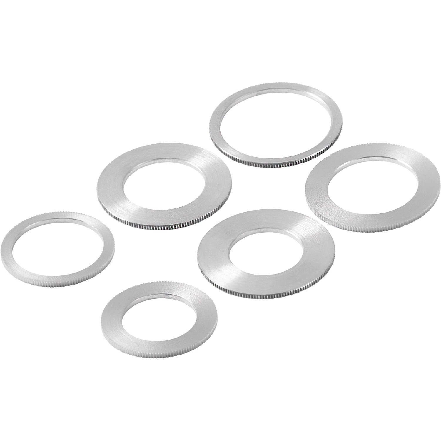 LUX-TOOLS Sada redukčních kroužků pro pilové kotouče, velké průměry, 6dílná