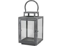 Lucerna kovová šedá Lucerna kovová šedá