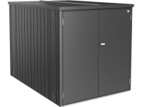 Biohort Multifunkční zahradní box Minigaráž tmavě šedá 145 x 203 x 150 cm