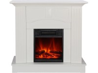 EL Fuego Elektrický krb Malmö bílý 900 W / 1 800 W regulovatelný