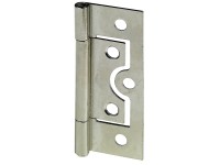 Závěs pro lamelové dveře 38 mm x 20 mm ocel niklovaná, 2 ks