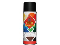 hitcolor Dekorativní lak ve spreji hedvábný lesk RAL 9005 černý 400 ml