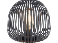 Solární dekorativní LED svítidlo Mereta, černá, pr. 20 x 18,5 cm