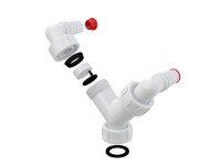 Alcadrain Dvojité kolínko G1 Alcadrain Dvojité kolínko G1