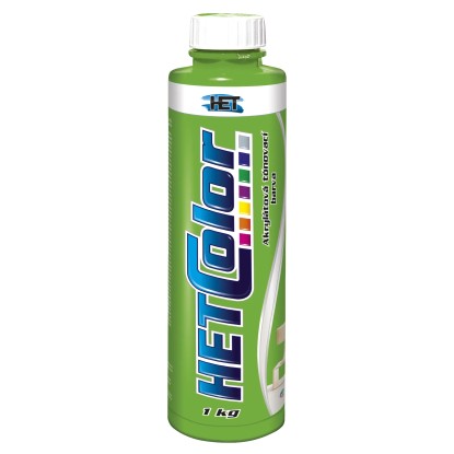 HETCOLOR Akrylátová tónovací barva zelená 1 kg
