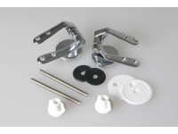 Úchyt na WC sedátko 8 šroubů, chrom