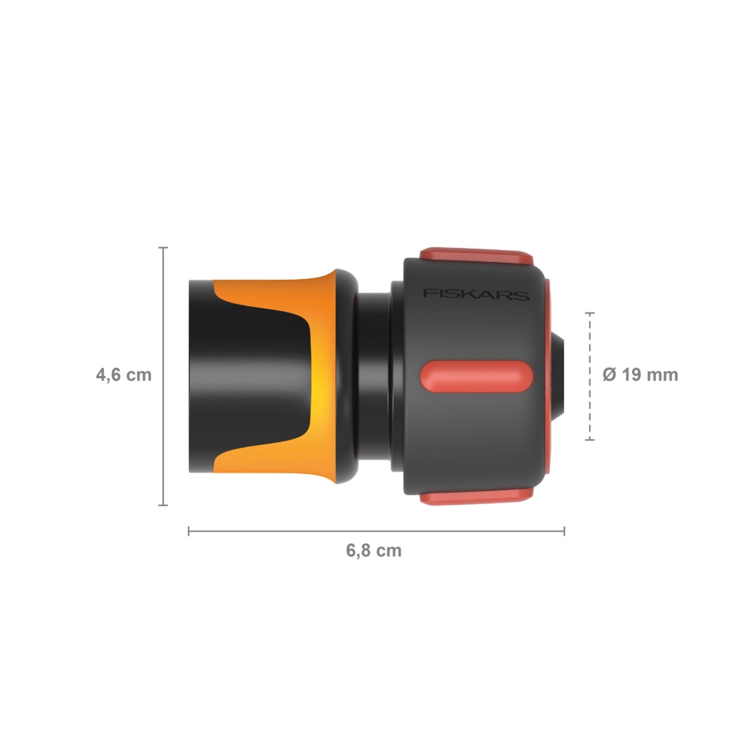 Fiskars Rychlospojka hadice Comfort 1/2"