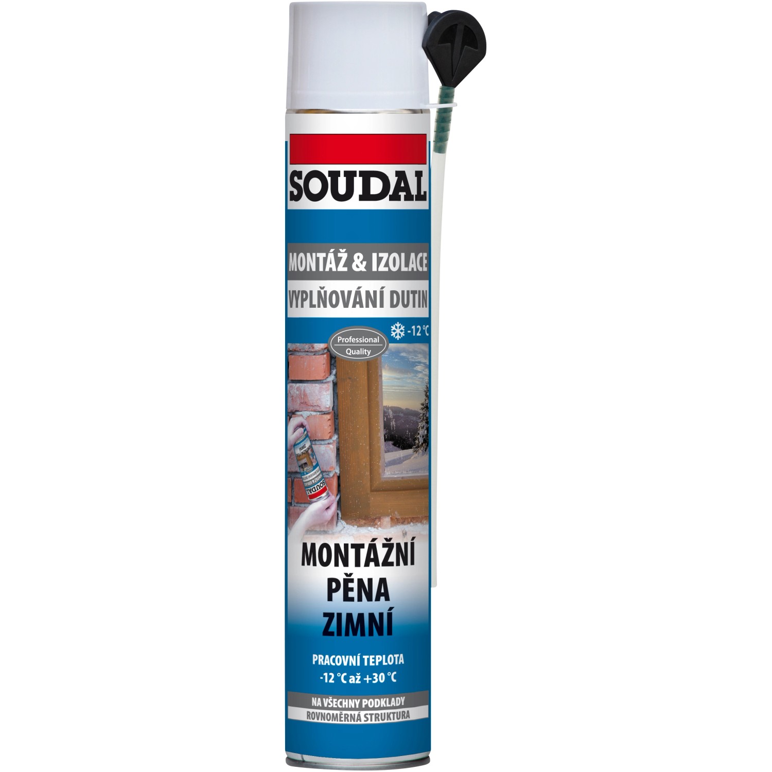 Soudal Montážní pěna zimní 500 ml