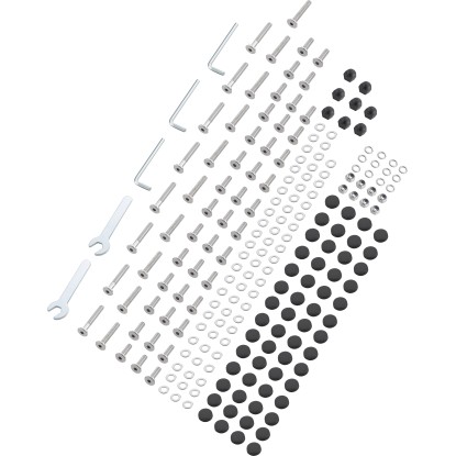 Montážní sada pro rohovou jídelní sestavu Garnet 217dílná