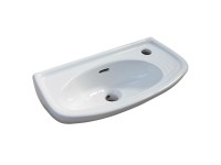 Alcadrain Umyvadlo Home U043 50 cm s otvorem Alcadrain Umyvadlo Home U043 50 cm s otvorem