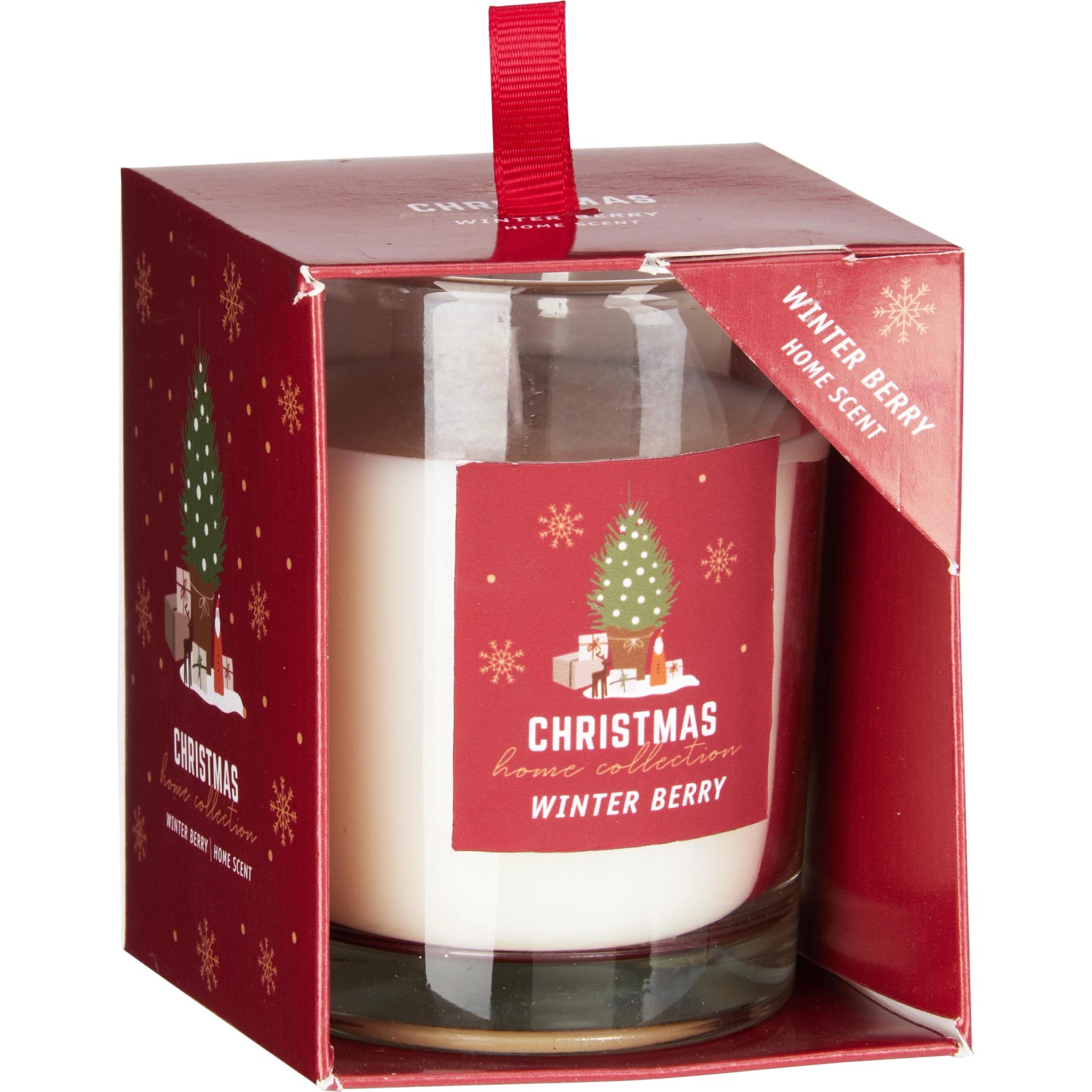 Vánoční svíčka ve skle Christmas Home Collection, různé druhy, pr. 8x10cm, 200 g