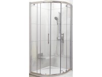 RAVAK Sprchový kout XP2CP4-90 lesklý chrom + transparentní sklo