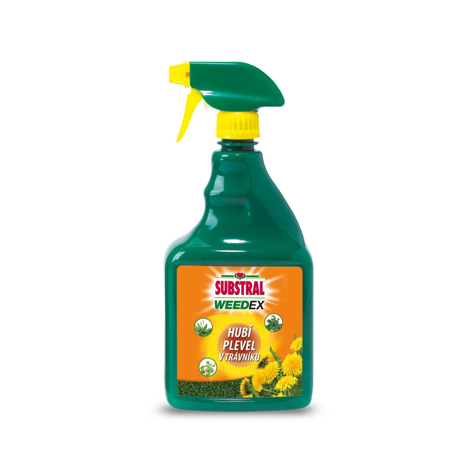 SUBSTRAL Weedex hubí plevel v trávníku postřik 750 ml