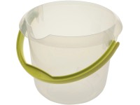 Keeeper Kbelík Mika s výlevkou, transparentní, 5 l