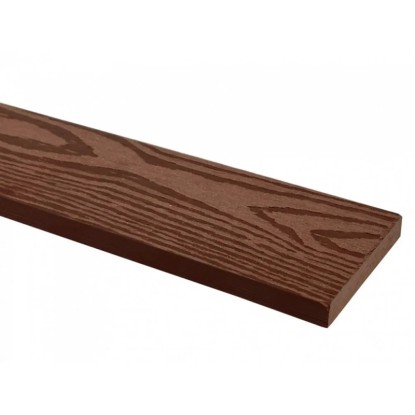 COVERNIT WPC plotové prkno s rovnou hlavou, hnědá, 71 x 11 x 1500 mm