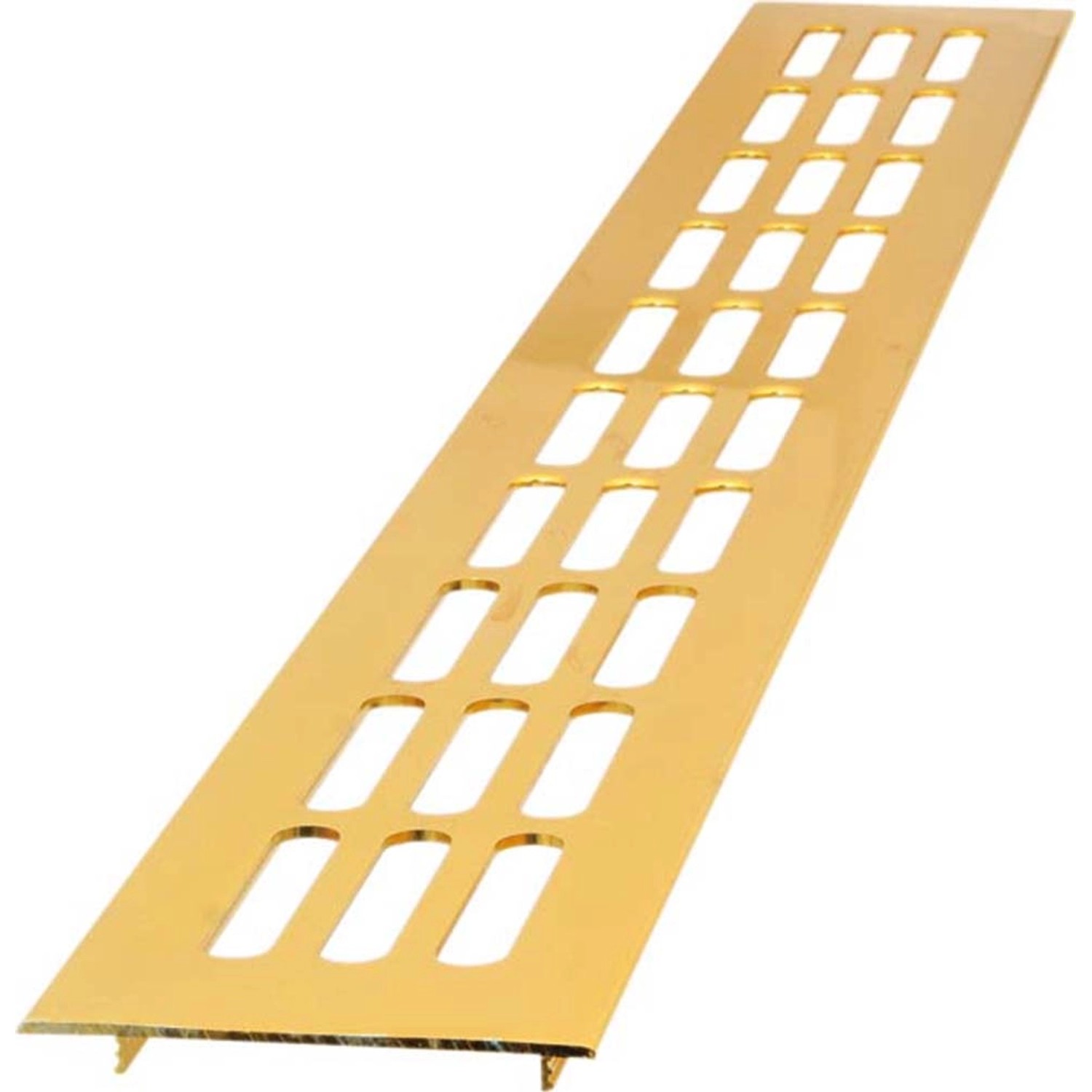 Cobra větrací mřížka, zlatá, 100 x 400 mm