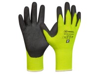 GEBOL Pracovní rukavice Winter Lite Touch, neonově žlutá, vel. 7