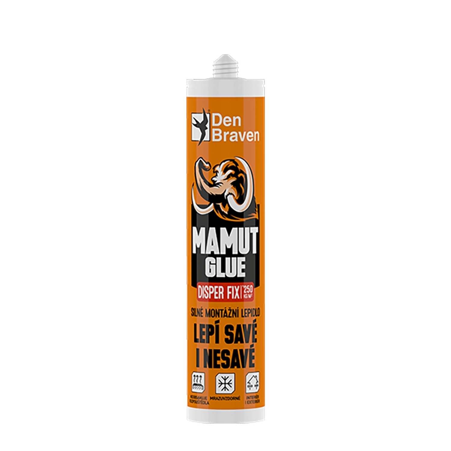 Den Braven montážní lepidlo MAMUT GLUE Disper Fix 280 ml bílá