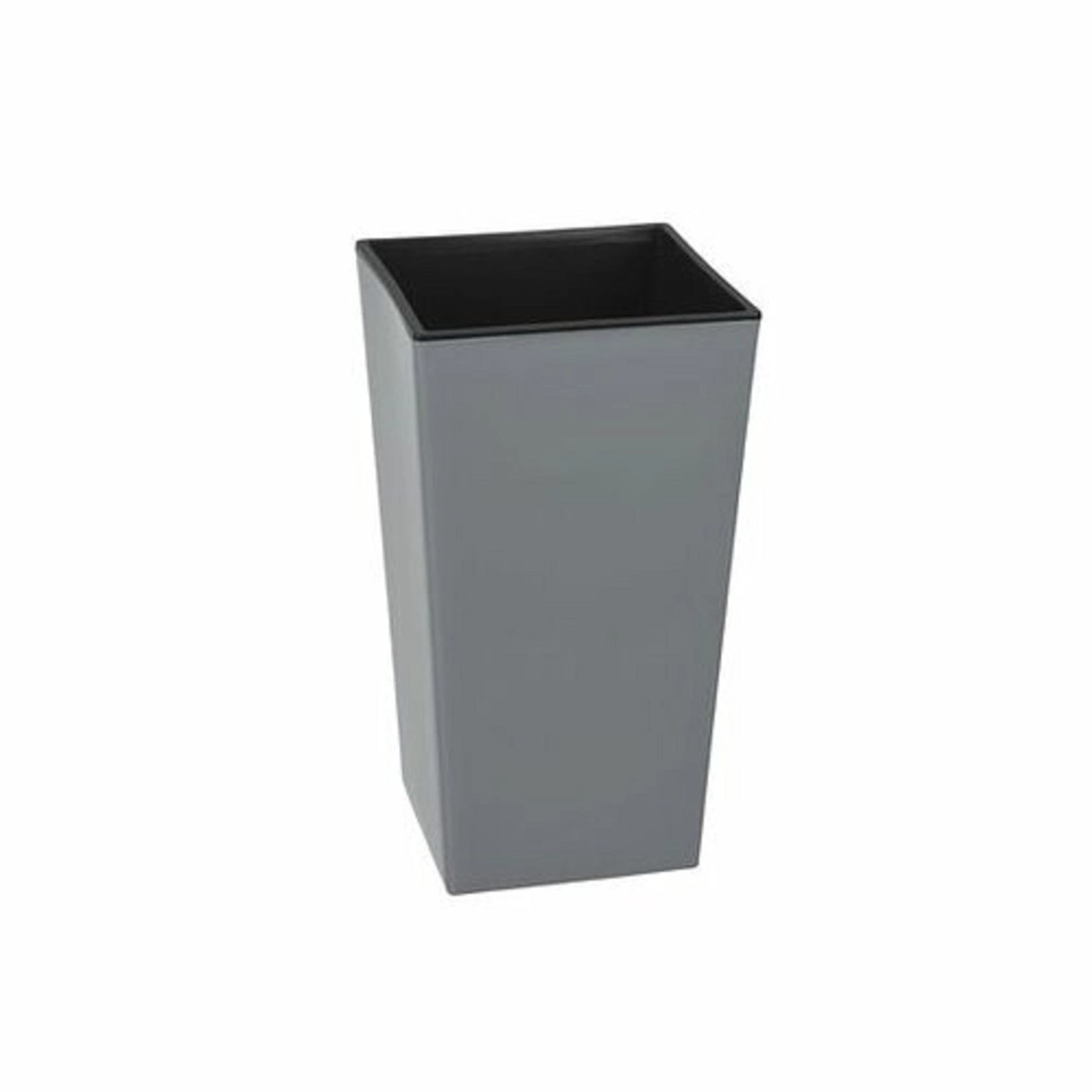 Plastkon Dekorativní květináč Elise kamenná šedá matná 25 x 25 x 46 cm