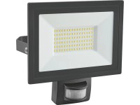 LED reflektor se senzorem černý, 35 W, 4800 lm, 20,5 x 19,5 x 6,5 cm