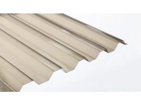 Guttagliss Polykarbonátová trapézová deska Makro ST bronz, 2500 x 1060 mm Guttagliss Polykarbonátová trapézová deska Makro ST bronz, 2500 x 1060 mm